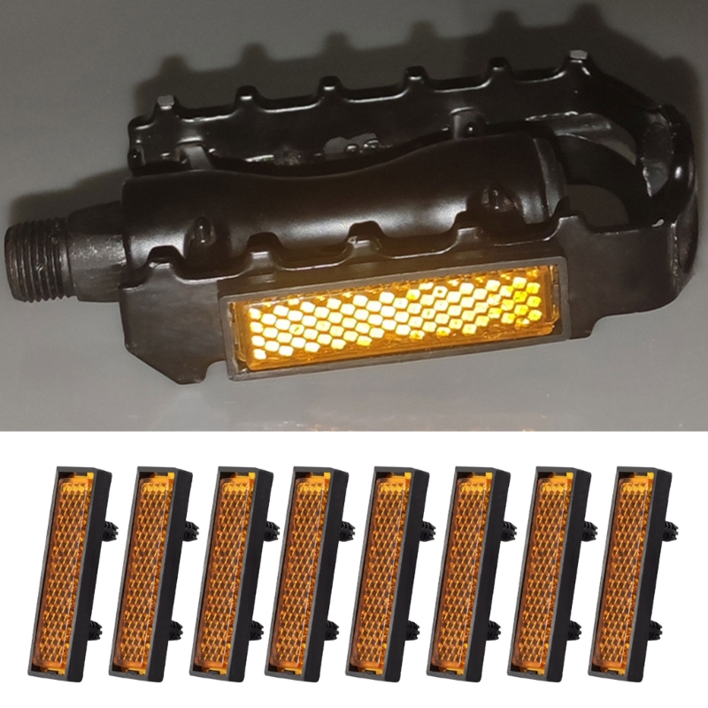 Spoke Reflector Set - 8 adet/takım Pedal Reflektör Takviyeli Reflektörler