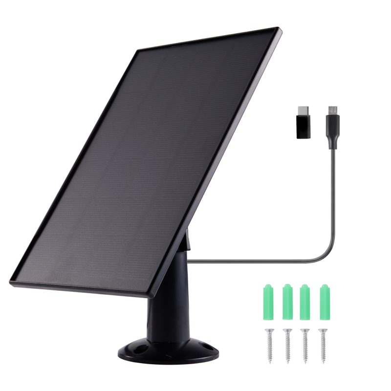 Usb Charger Dynamo - 10W 5V Su Geçirmez Güneş Enerjili