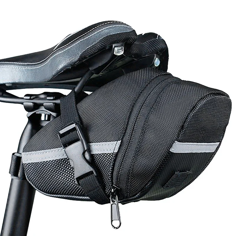 Saddle Bag Under Seat - Yansıtıcı Şeritli Bisiklet Sele Altı Çantası