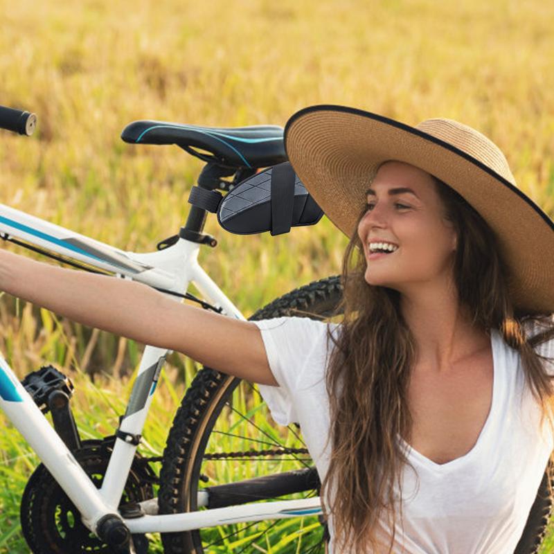 Saddle Bag Under Seat - Bisiklet eyer çantası yansıtıcı şerit ile