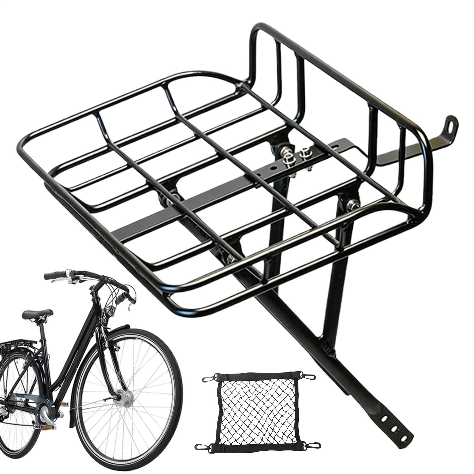 Cargo Rack Aluminum - Hızlı Çıkarılabilir Ön Bisiklet Sepeti, Yol