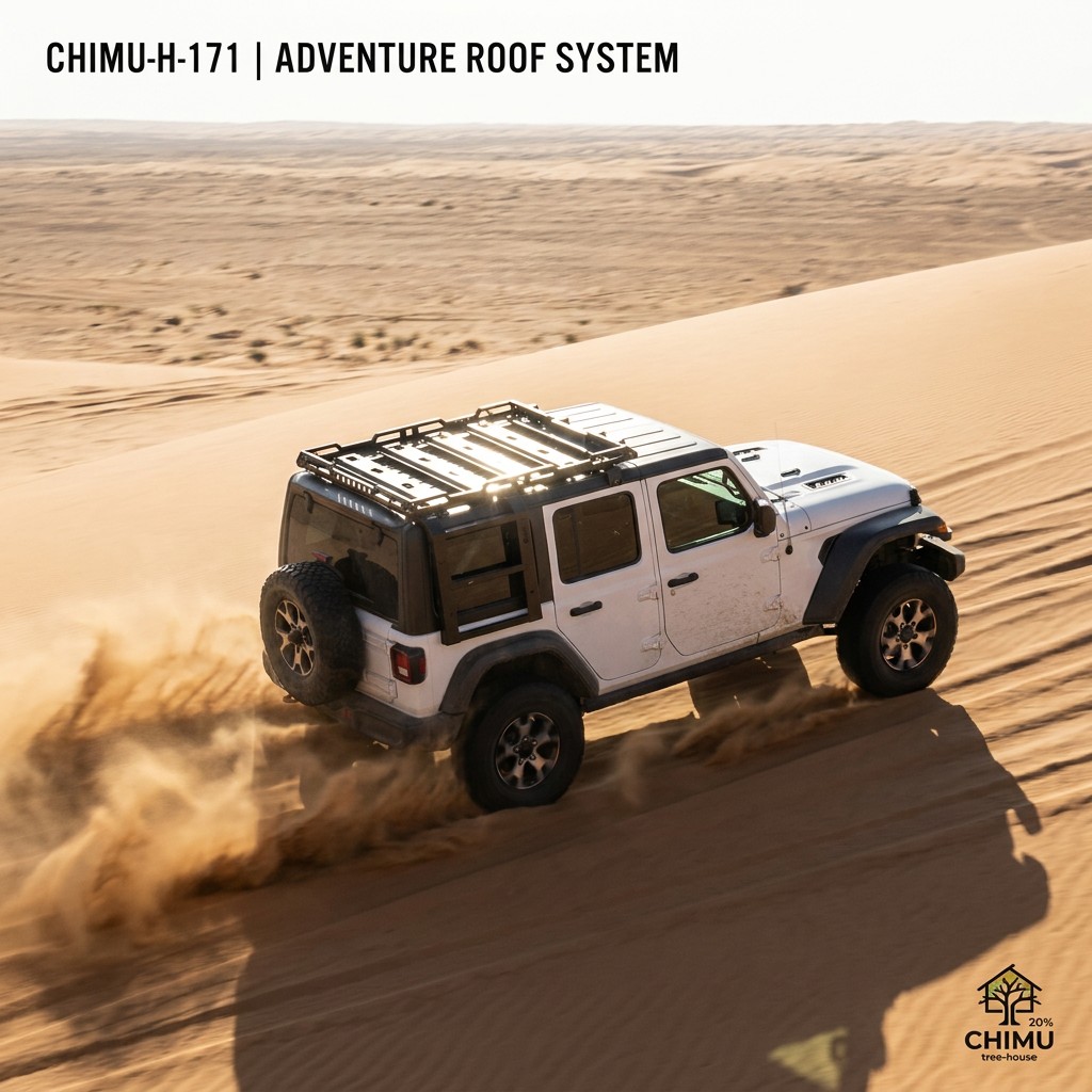 Cargo Rack Aluminum - 【CHIMU HOME】 Wrangler JL JLU 2018+