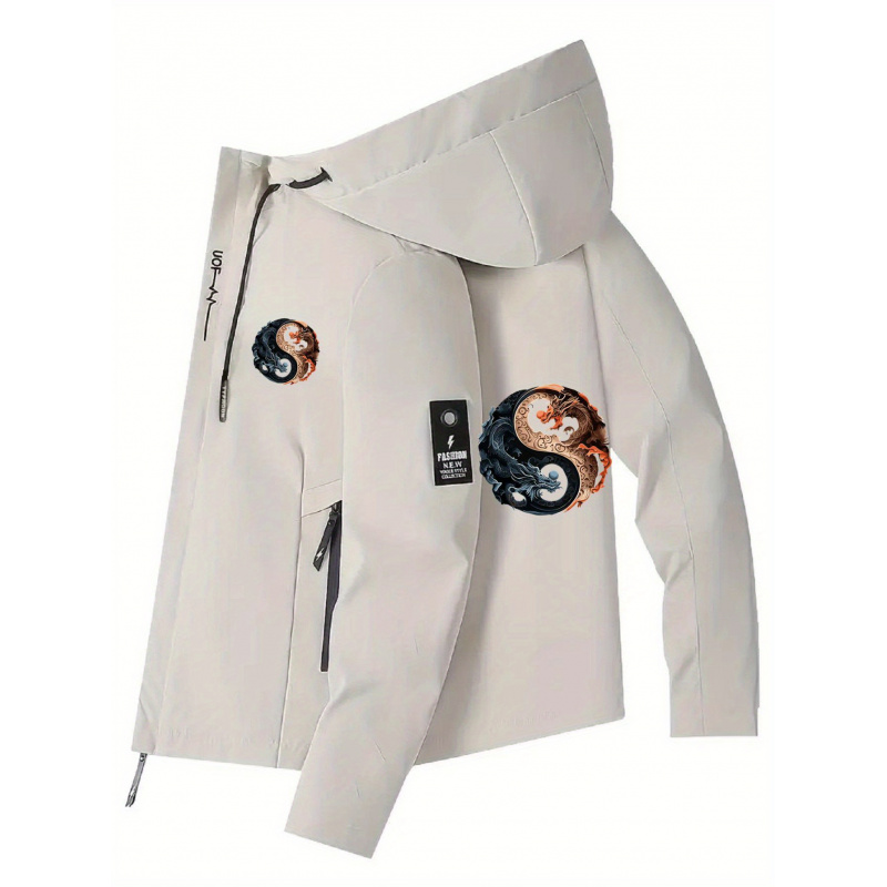 Cycling Commute Jacket - Erkek Kapüşonlu Ceket - Kapüşonlu ve