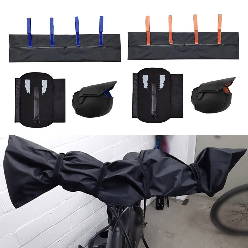 Cycling Commute Gear - Yansıtıcı E-Bisiklet Kapak Seti Motor Aküsü