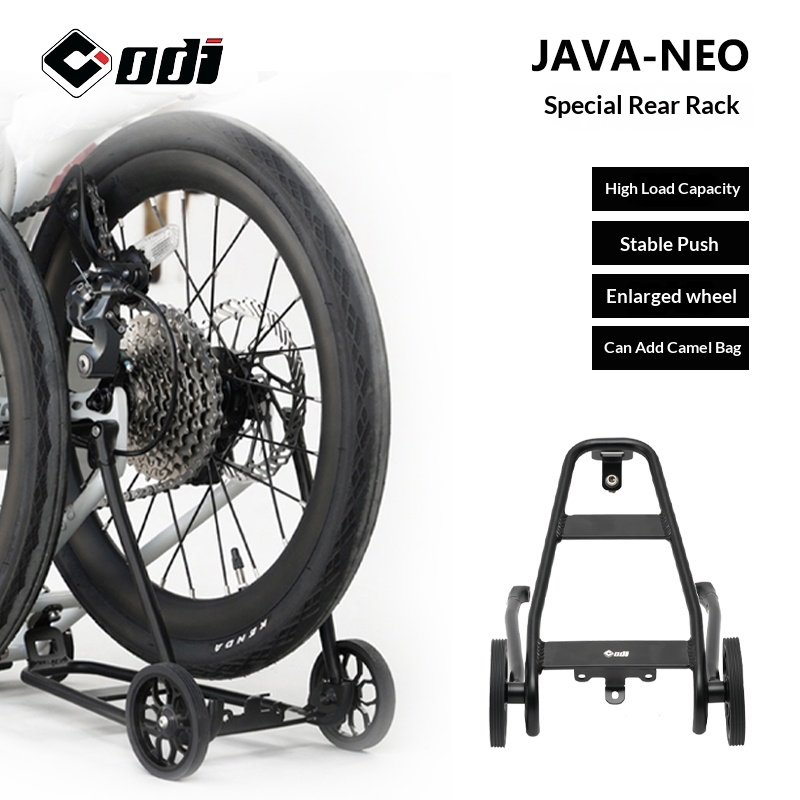 Cargo Rack Aluminum - JAVA NEO 16in /20in Katlanır Bisiklet