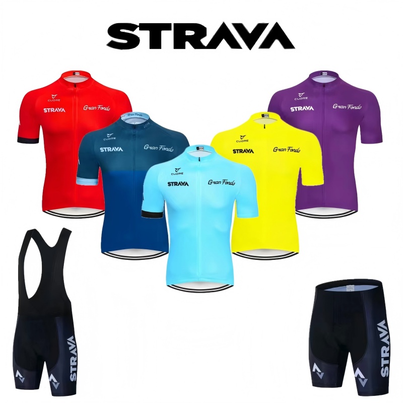 Cycling Community - STRAVA Bisiklet Setleri Bisiklet Giysileri Erkekler