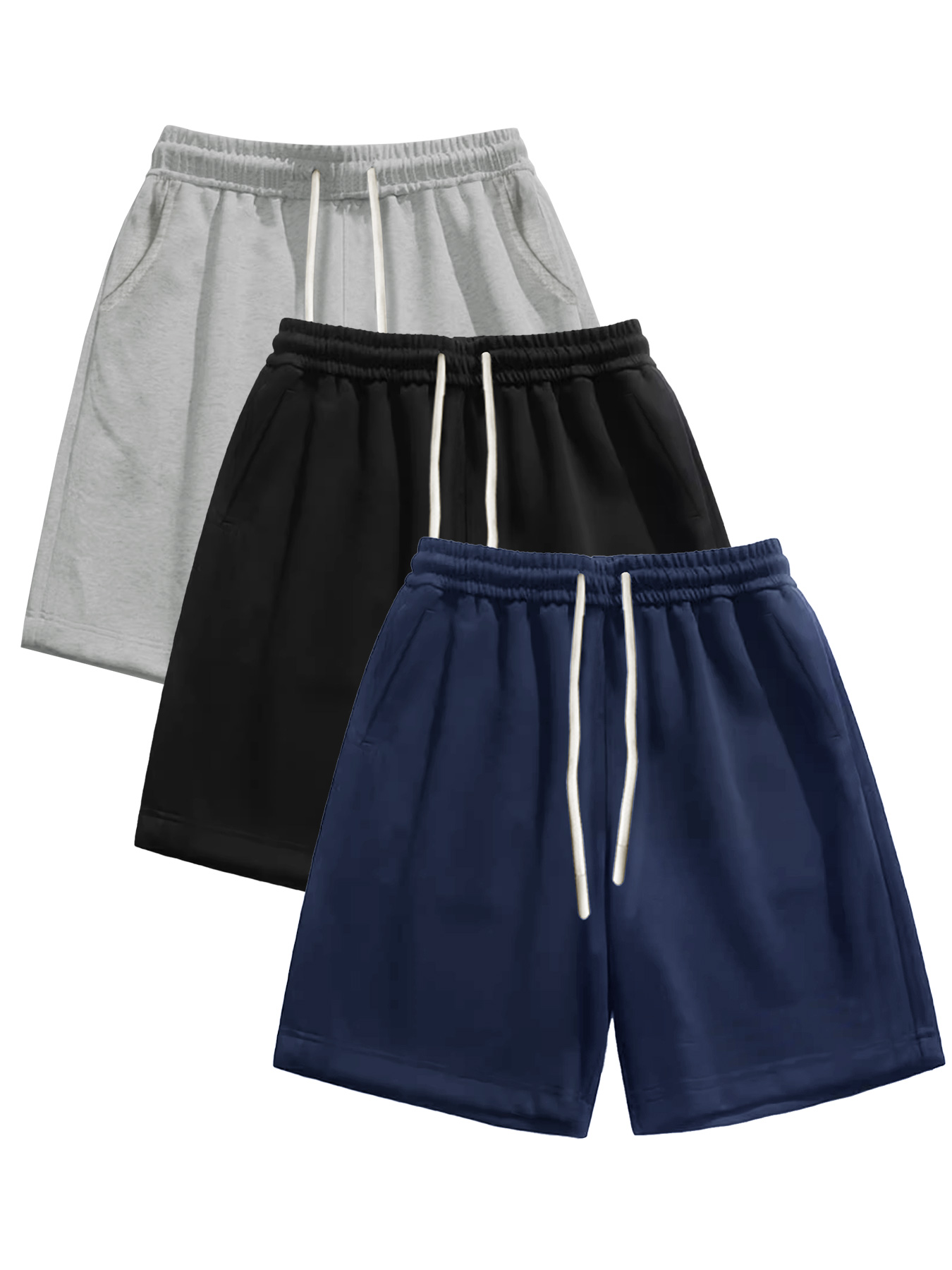 Cycling Commuter Shorts - 3 parçalı erkek şortları, yazlık düz
