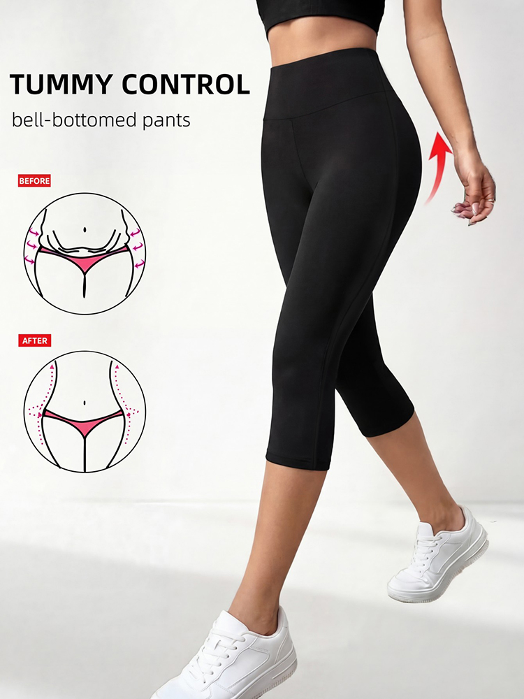 Cycling Commute Pants - Kadın Yüksek Belli Yedi Noktalı Spor