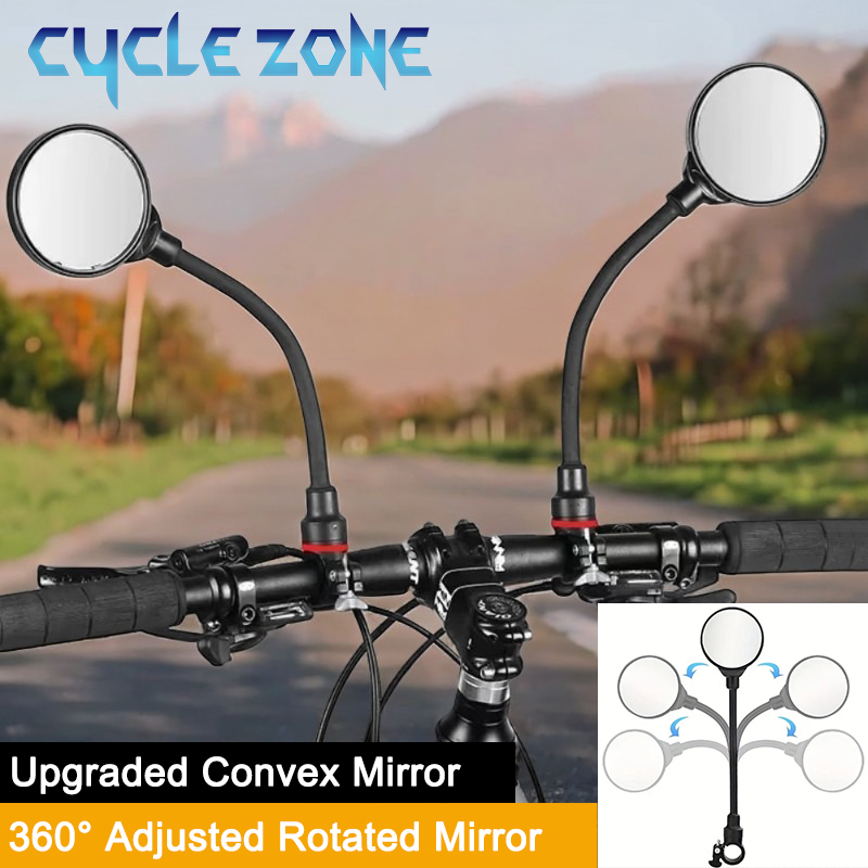 Cycling Zones - Bisiklet Aynası Bisiklet Gidon Dikiz Aynası