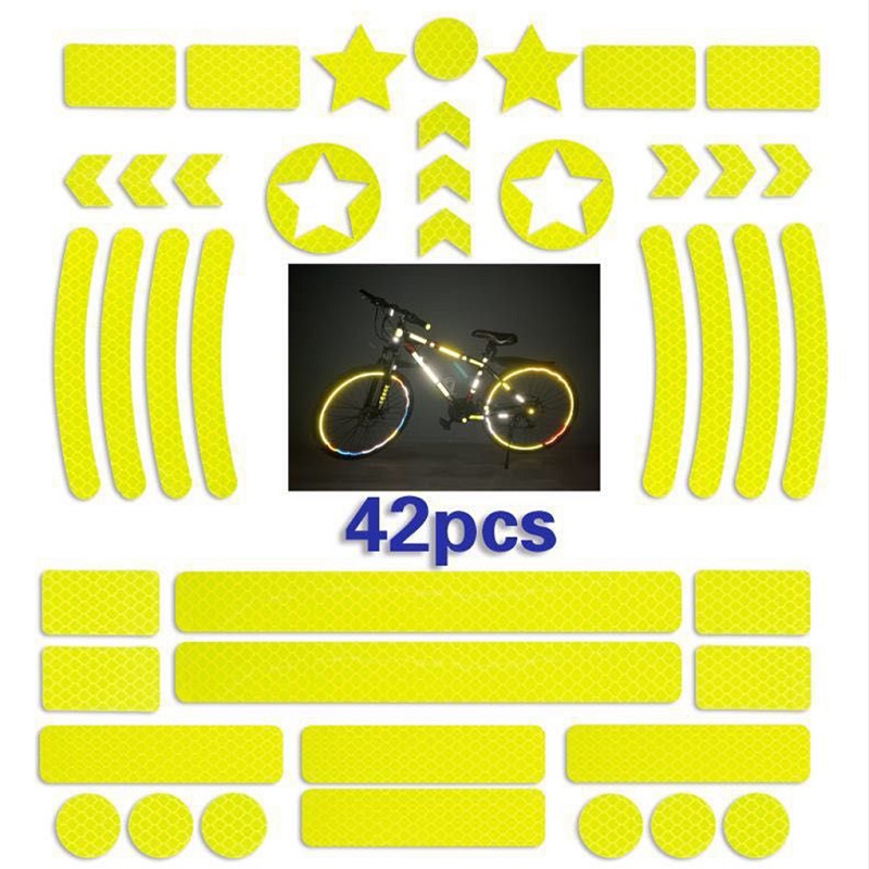 42 adet/takım kendinden yapışk - Spoke Reflector Set incelemesi ve fiyatı