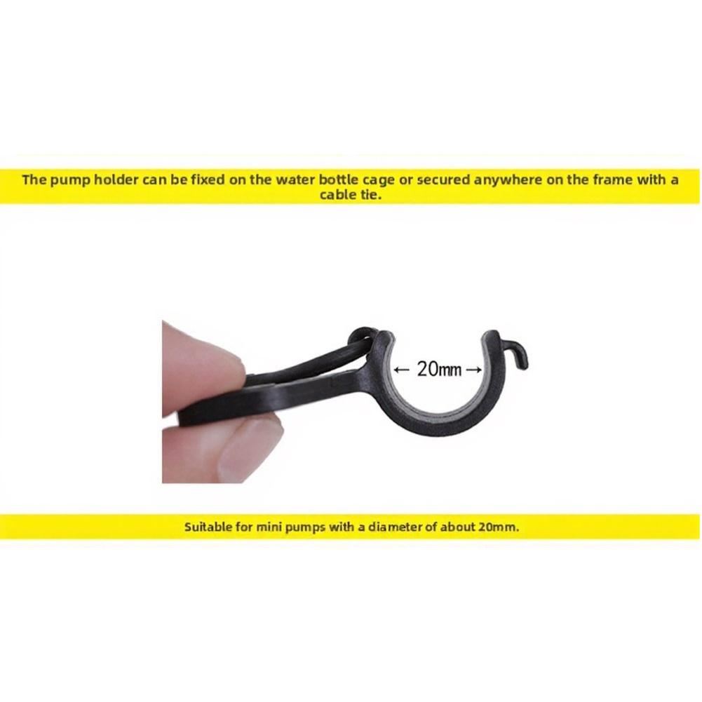 Zemin Pompası Tutucu Seti 2 ad - Bike Pump Frame Mount incelemesi ve fiyatı