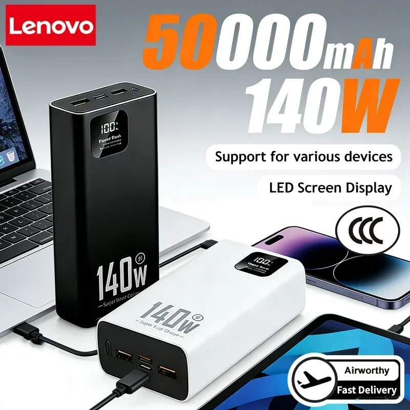 Lenovo 140W 500000mAh Ultra Ka - Usb Charger Dynamo incelemesi ve fiyatı