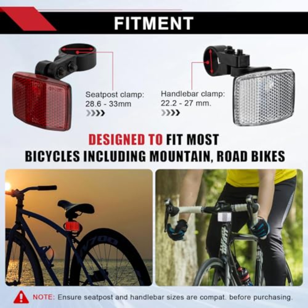 8 adet bisiklet reflektör seti - Spoke Reflector Set incelemesi ve fiyatı