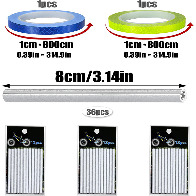 Yeşil Çerçeveli Bisiklet Telle - Spoke Reflector Set incelemesi ve fiyatı