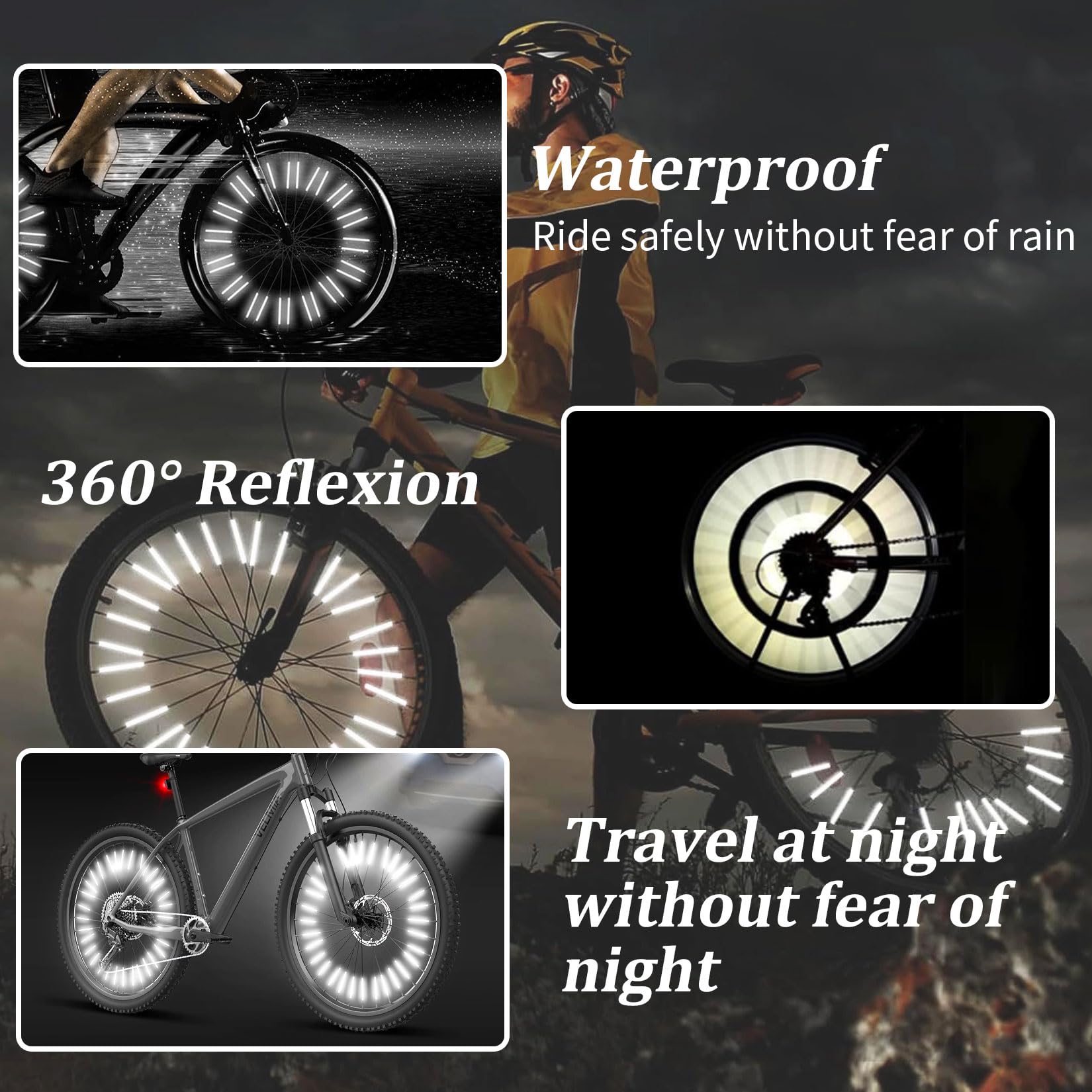 Bisiklet Reflektör Seti - 360° - Spoke Reflector Set incelemesi ve fiyatı