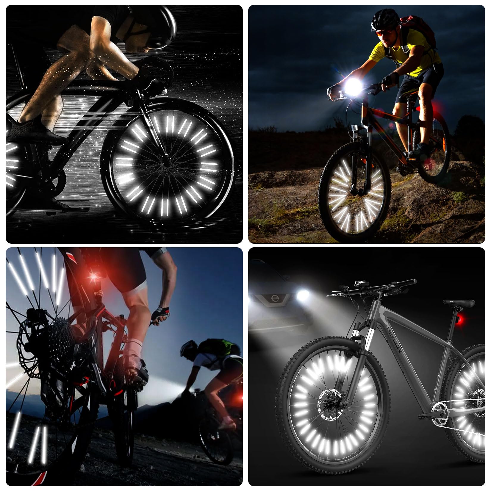 Bisiklet Reflektör Seti - 360° - Spoke Reflector Set incelemesi ve fiyatı