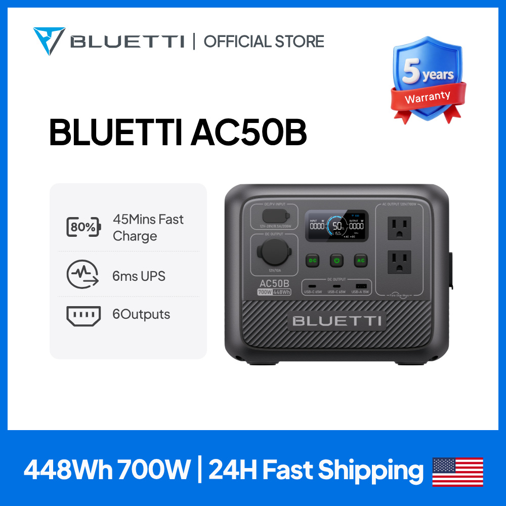 BLUETTI AC50B Taşınabilir Güç  - Usb Charger Dynamo incelemesi ve fiyatı
