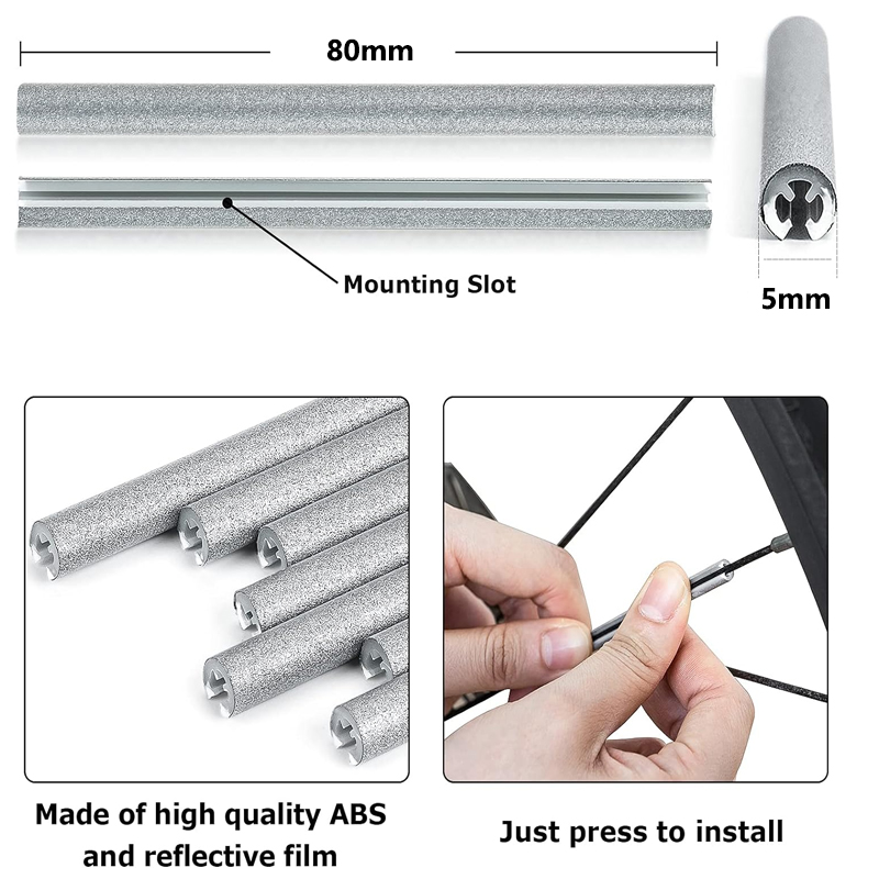 36/48/72/96 Adet 8 cm Reflektö - Spoke Reflector Set incelemesi ve fiyatı