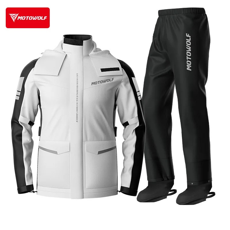 Motowolf Yansıtıcı Motosiklet  - Cycling Commuter Rain Jacket incelemesi ve fiyatı