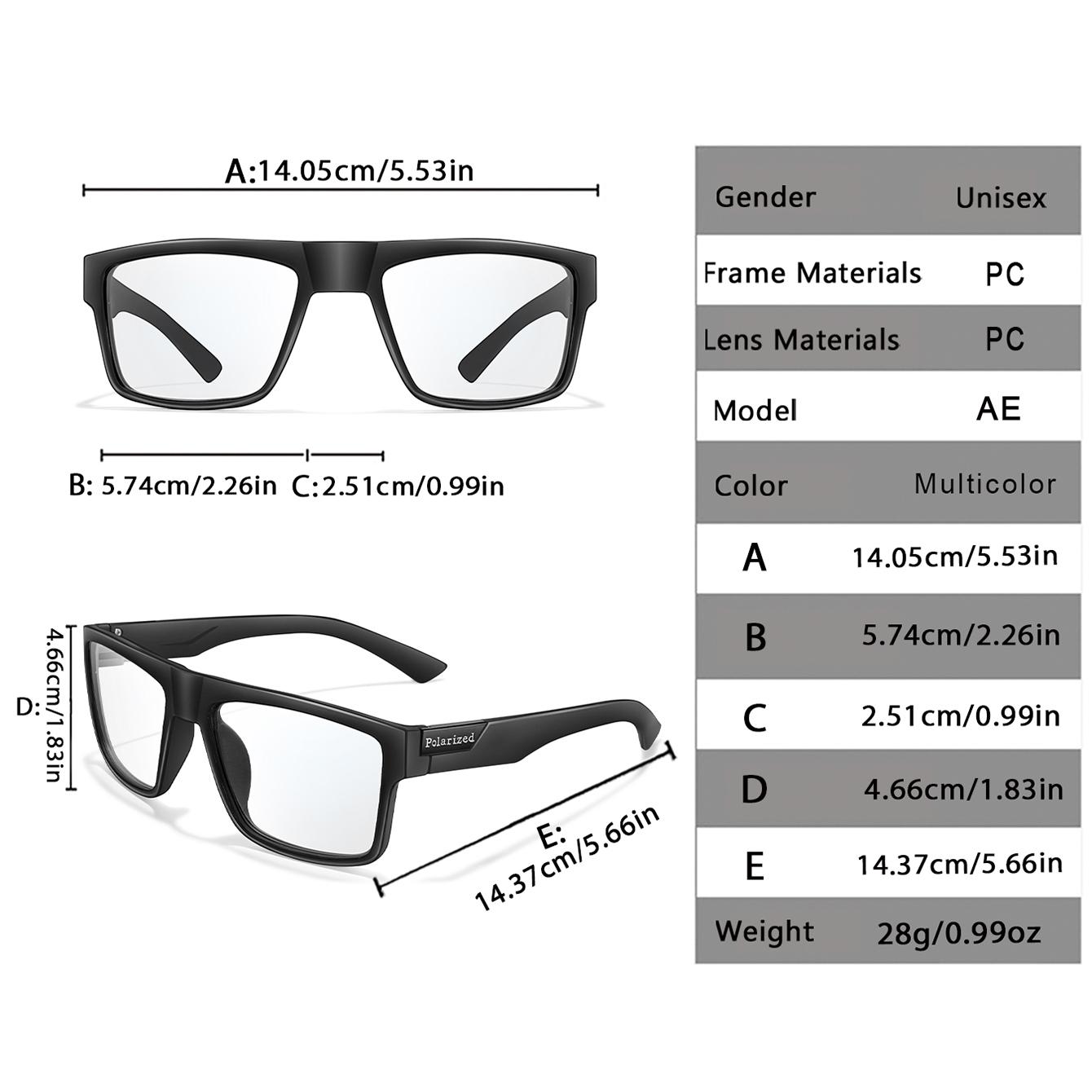 3 Pairs Klasik Kare Fotokromik - Cycling Zones incelemesi ve fiyatı