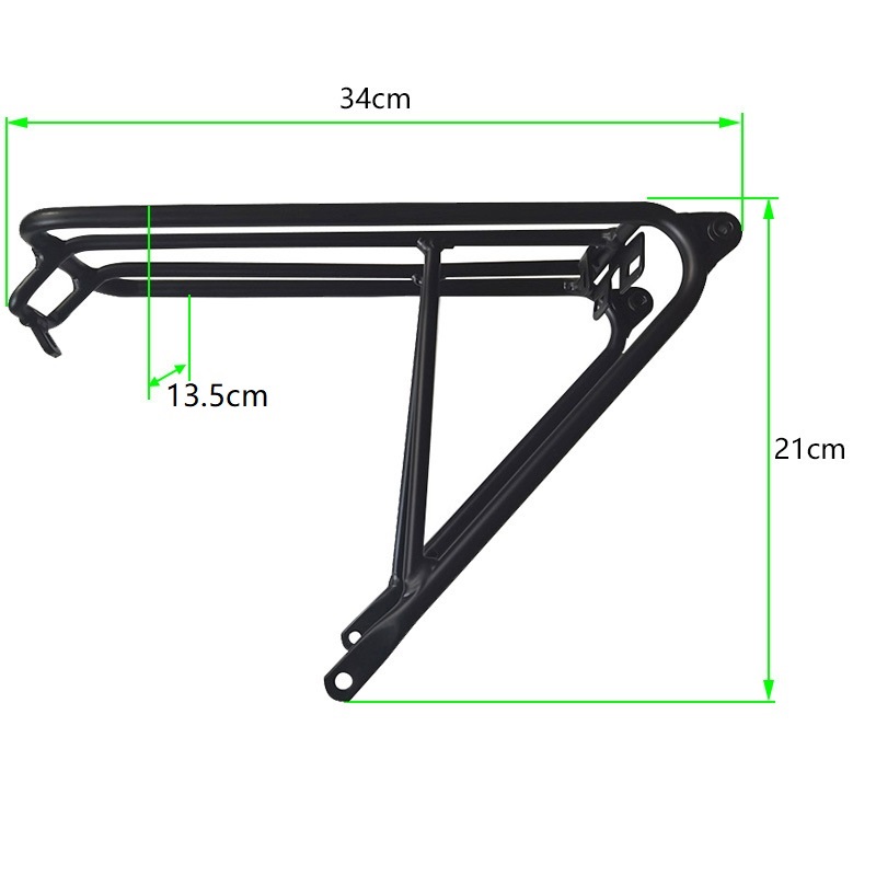 Brompton katlanır bisiklet ark - Cargo Rack Aluminum incelemesi ve fiyatı