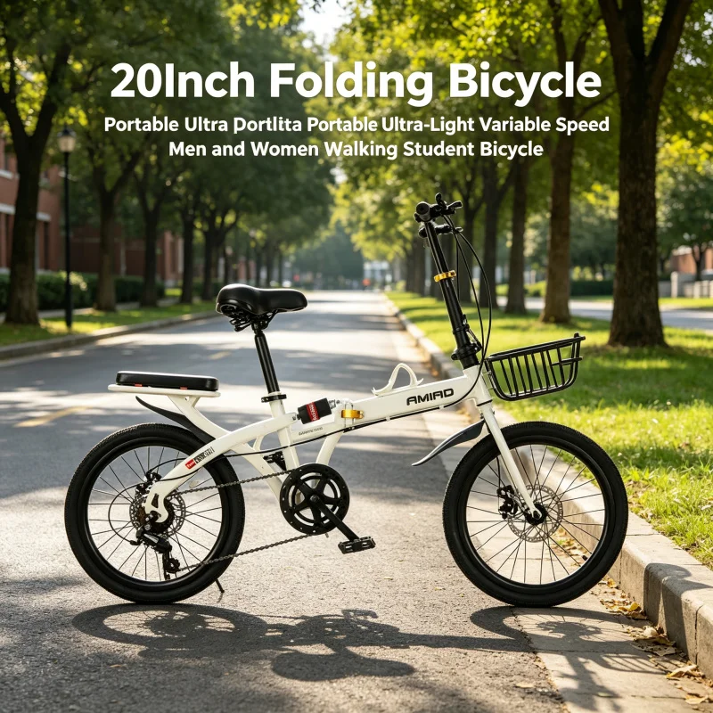 20 inç Ultra Hafif Katlanır Bi - Commuter Biking incelemesi ve fiyatı