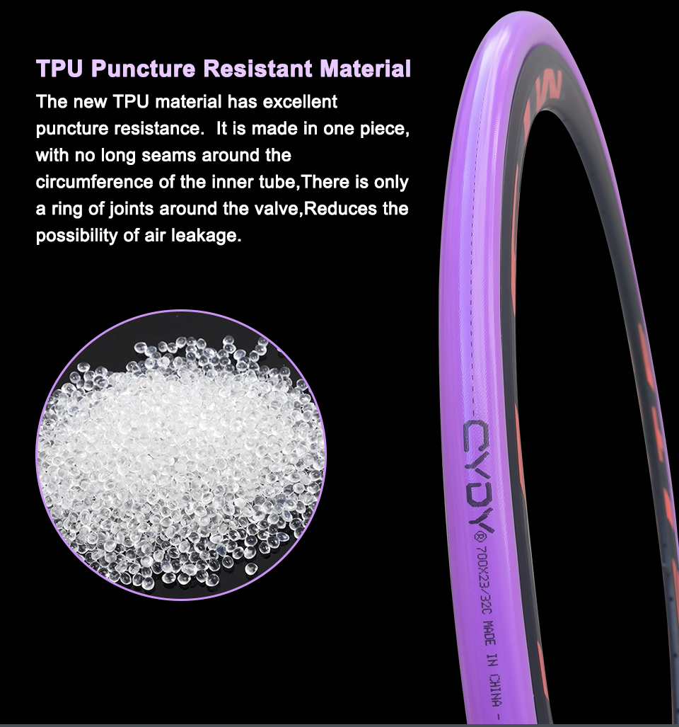 46g CYDY TPU Çakıl Bisiklet İç - Inner Tube 700C incelemesi ve fiyatı